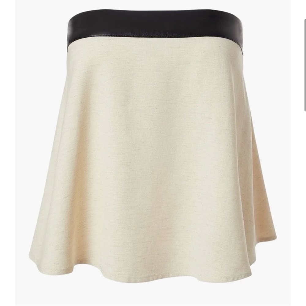 WeWoreWhat Linen Strapless Top